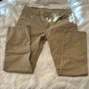 Mens Levi's Beige 511 Slim Fit Jeans size 32/30